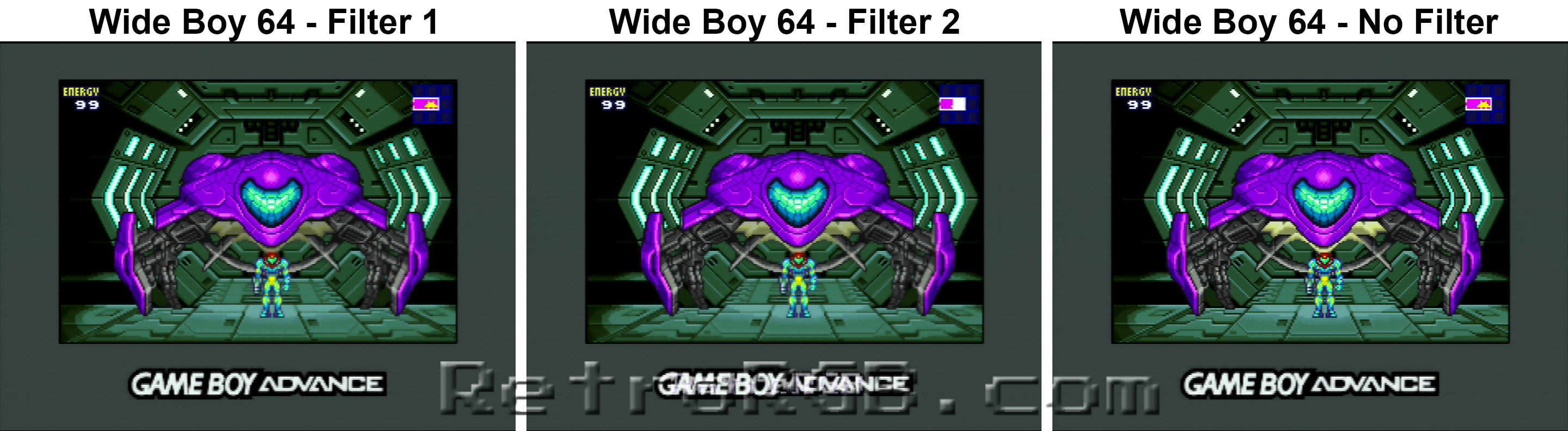 GBA Comparison Examples